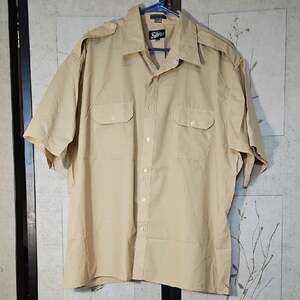 Blair Tan Casual Short Sleeve Shirt